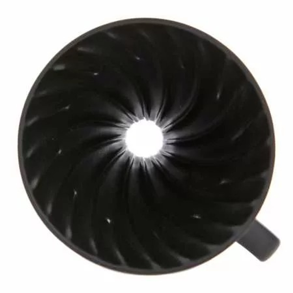 Воронка керамическая для приготовления кофе HARIO V60-02, черный матовый
