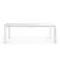 ATTA Стол 160 (220) x90 белое стекло
