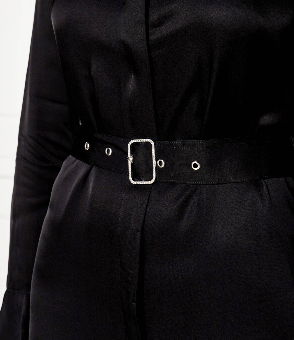 Платье с ремешком GUESS - черный(W4YK0E WGFU2)