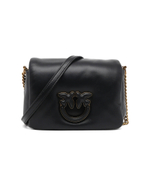 Кожаная сумка через плечо LOVE CLICK PUFF BABY SHEEP NAP Pinko - черный(101584 A10F)