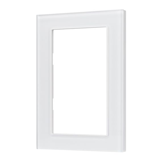 Рамка стеклянная FRM-GLARE-GS-D-WH Arlight 043789