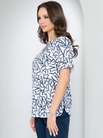 Блуза Ника лето (вайт) Diolche (Акция)