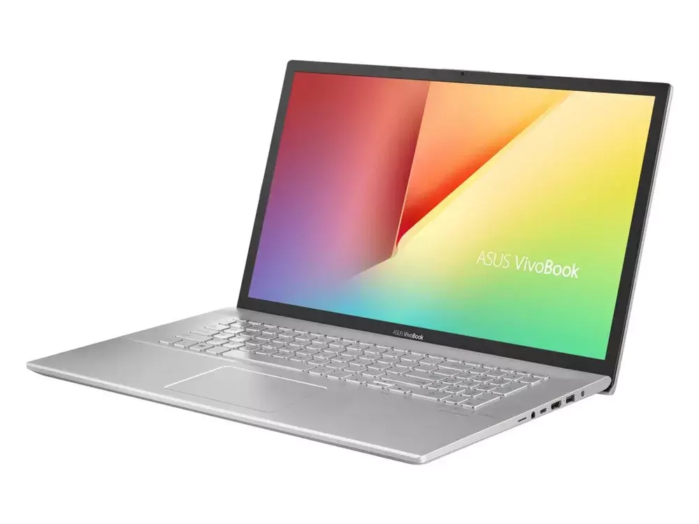 Ноутбук Asus VivoBook X712EQ i5-1135G7 8Gb SSD 512Gb NVIDIA MX350 2Gb 17,3 FHD IPS Cam 32Вт*ч Win11Pro Серебристый X712EQ-AU090X 90NB0U91-M002B0
