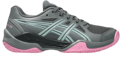 Детские теннисные кроссовки Asics Gel-Powerbreak GS - steel grey/ocean haze