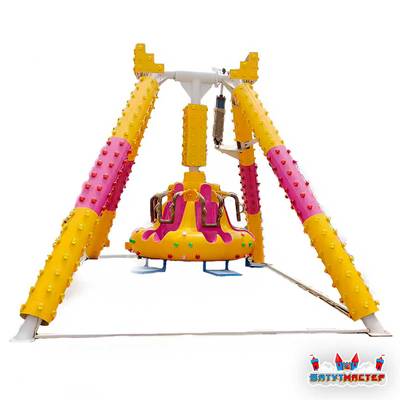 Аттракцион тарелка «Космический переворот», 5 мест, 6,6×5,8×4,5 м