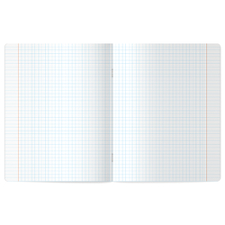 Тетрадь 24л., клетка Berlingo "Color Storm", 80г/м2, ассорти