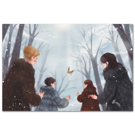 Хроники Нарнии. Дети следуют за малиновкой