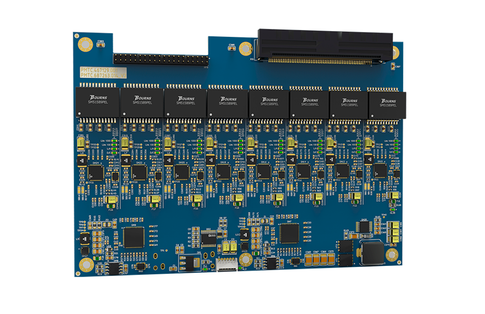 Плата расширения pcie to 8 Eth