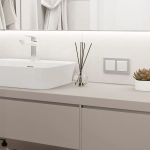 Рамка на 2 поста Hammer (серебряный) W0022406