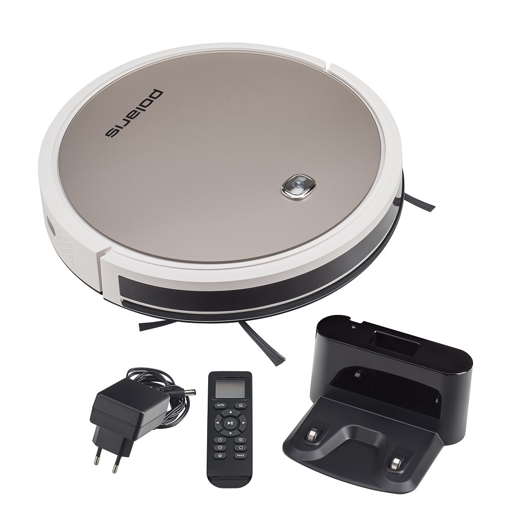 Робот-пылесос POLARIS PVCR 1226 WI-FI IQ Home Gyro золотой