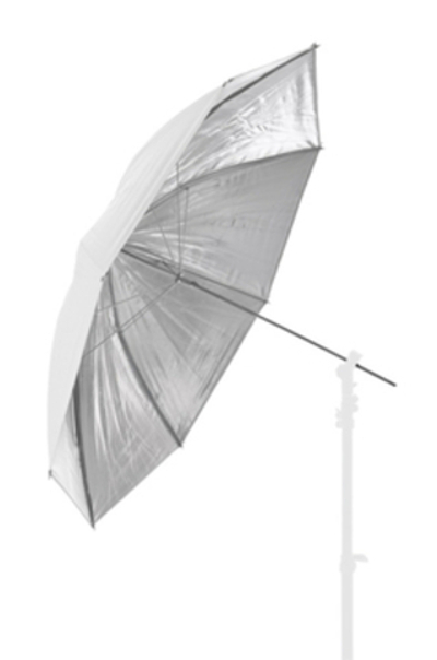 Зонт Lastolite LL LU4531F Umbrella Reversible 103 см серебро/белый