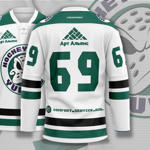 Хоккейный свитер команды Yudino Hockey Team Казань, на заказ