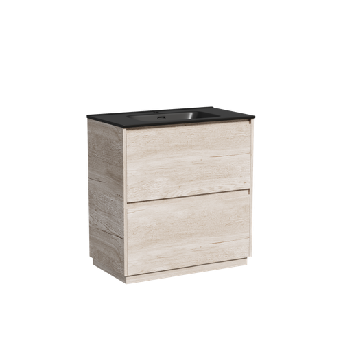 Тумба с раковиной Sancos Libra Floor 80 см LB80FEG дуб галифакс натуральный