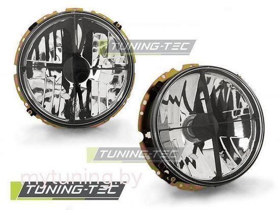 Передние фары внешние VW Golf 1 chrome