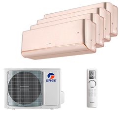 Мультисплит система на 4 комнаты Gree GWH09AVCXB-K6DNA1B/I (champagne) x 4 / GWHD(28)NK6OO (LCLH)
