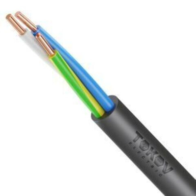 Кабель TOKOV ELECTRIC ВВГнг(А)-LSLTx 3х6 ОК (N PE) 0.66кВ (м) УТ000030895