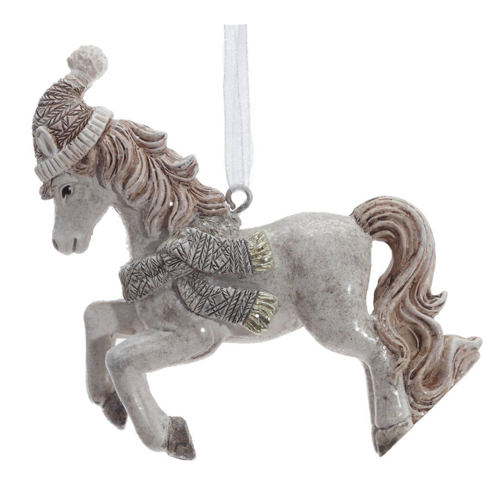 GAEM Фигурка декоративная подвесная "Лошадка", L9 W2,5 H8,5 см, 2в.