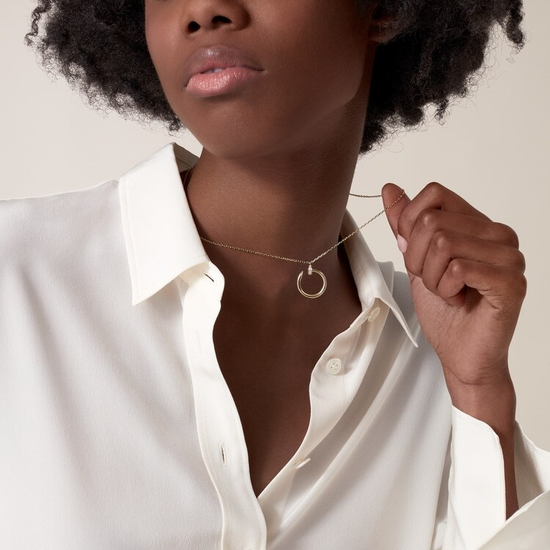 Cartier Juste un Clou pendant, diamonds in yellow gold