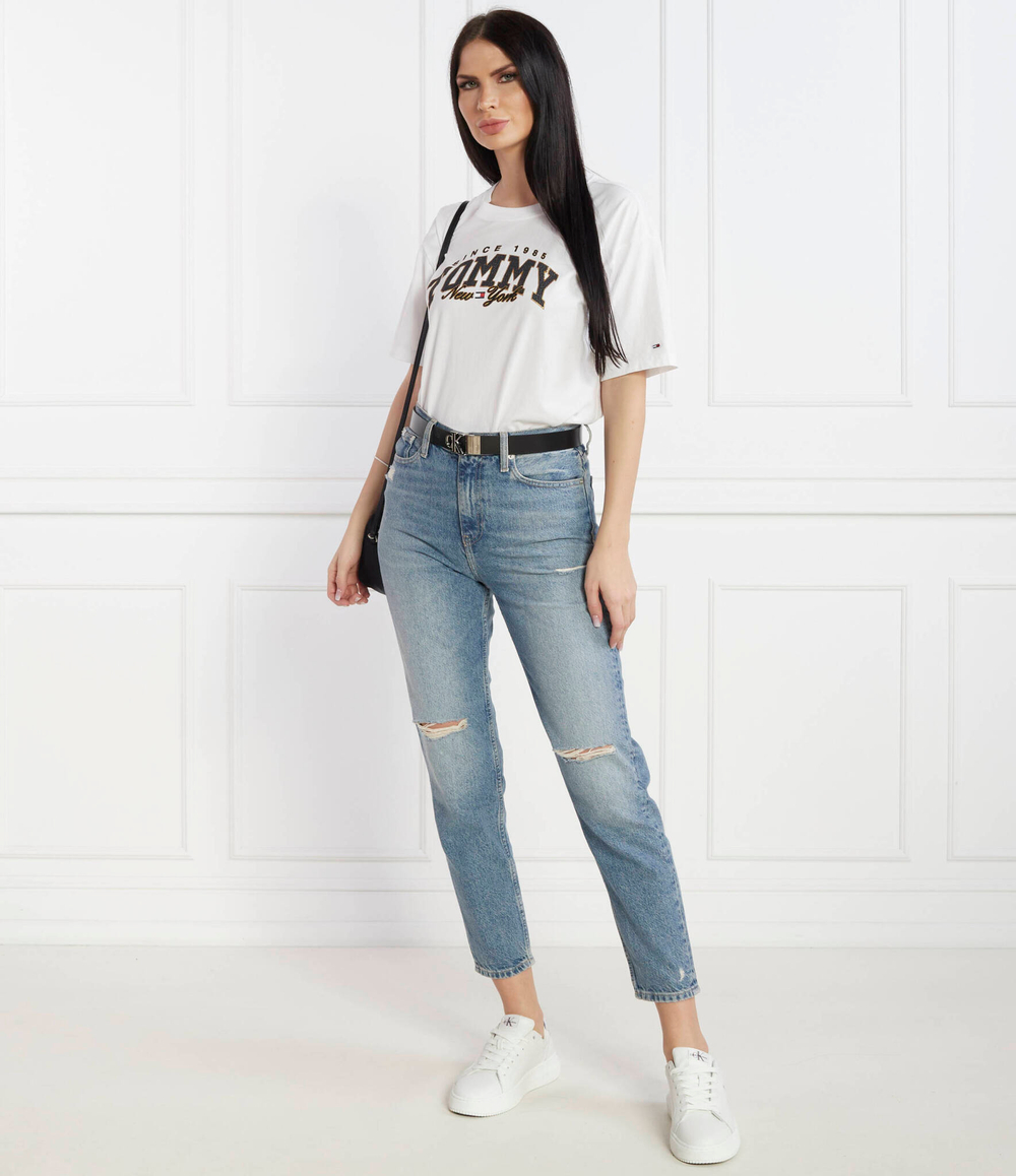 Джинсы MOM JEAN CALVIN KLEIN JEANS - голубой(J20J222148)