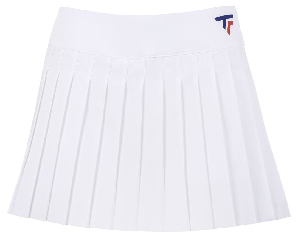 Юбка для девочки теннисная Tecnifibre Team Skort - белый