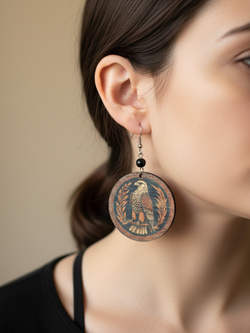 Серьги Сокол