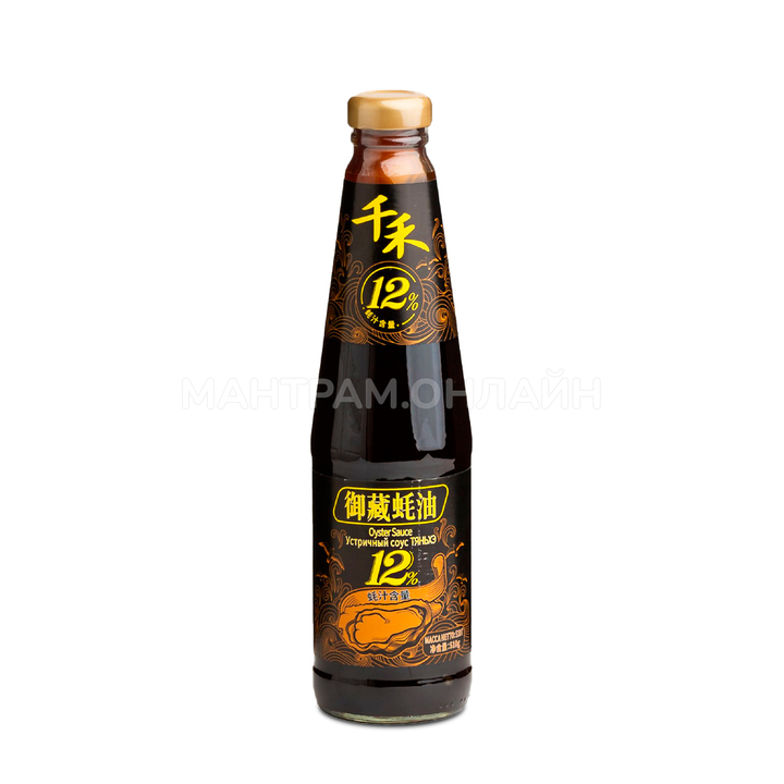 Соус устричный Qianhe Oyster Sauce 12% 510 г