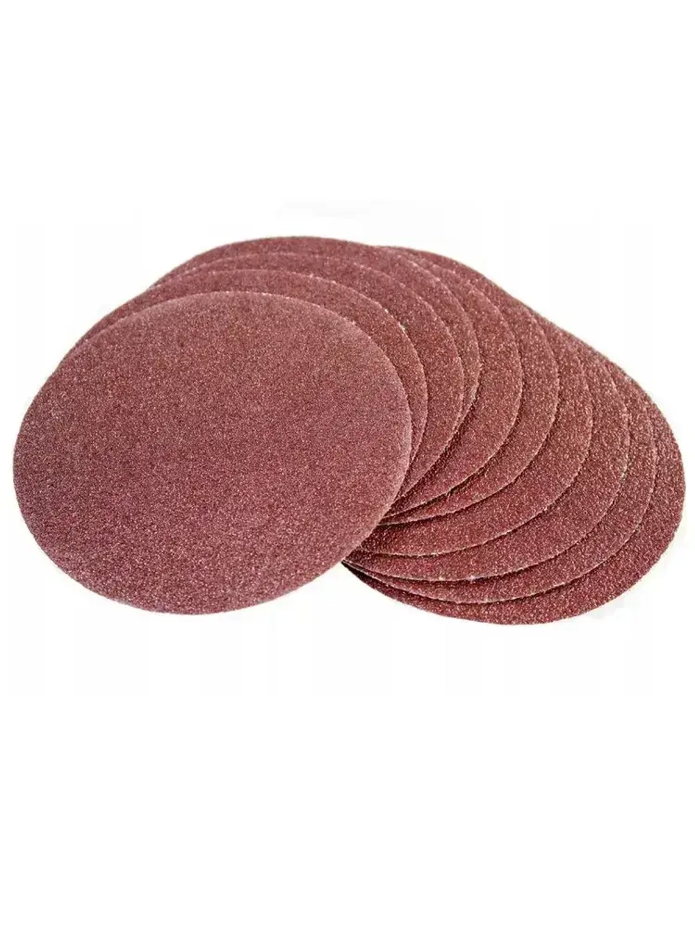 Шлифовальные круги 125 мм на липучке / Набор наждачных кругов 60 шт
