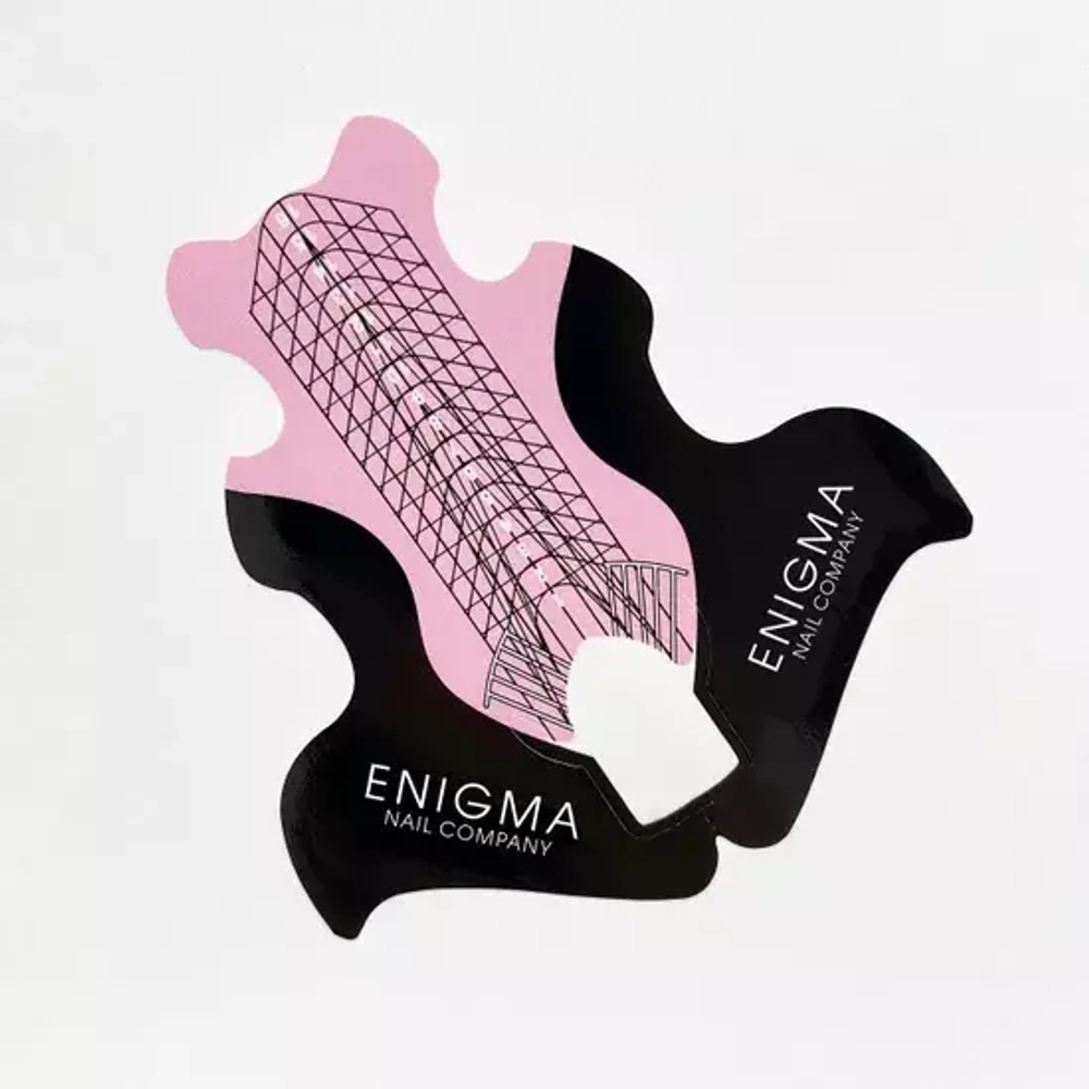 Бумажные формы для моделировния ногтей Enigma 500 шт/уп.