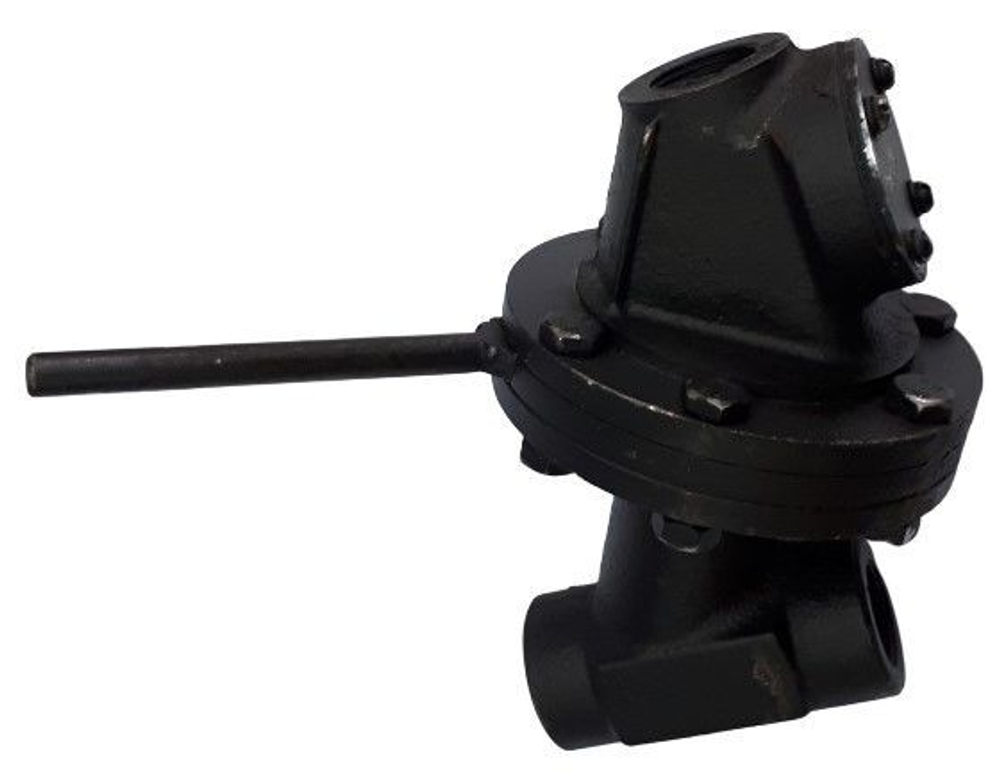 Тройник дозатора абразива 25 мм для пескоструйного аппарата АСО