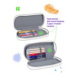 Пенал 1 отделение, 1 карман, 220*95*50 Berlingo "Reality", полиэстер, откидная планка