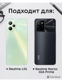 Чехол на Realme С35 с принтом