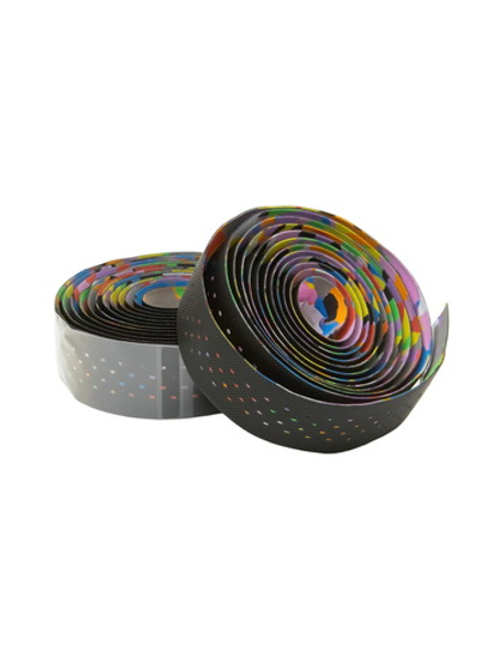 Намотка на руль Комета Трипо черно цветные