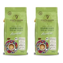 Кофе в зернах Tеmpelmann Espresso Aurelias 1 кг x 2 шт