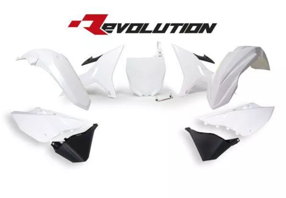 Комплект пластика для Yamaha YZ125-250, WR/YZ-X250, YZ-X125 RTech R-KITYZ0-BN0-REV