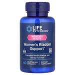 Life Extension, Women's Health, поддержка мочевого пузыря для женщин, 60 вегетарианских капсул