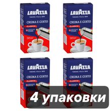 Кофе молотый Lavazza Crema e Gusto, 250 г x 4 шт