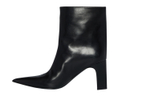 Balenciaga Leather Ankle Boots 10cm Women"s Black
