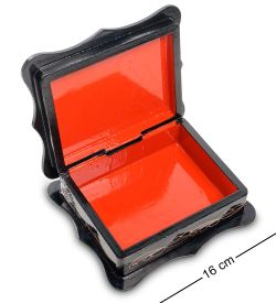 ШК-13/13 Шкатулка в технике декупаж (16х14х5) - Вариант A