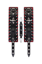 Черные оковы с красной окантовкой (Цвет: черный с красным)