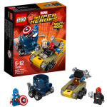 LEGO Super Heroes: Капитан Америка против Красного Черепа 76065 — Mighty Micros: Captain America vs. Red Skull — Лего Супергерои Marvel Марвел DC Comics комиксы