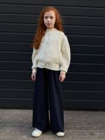 Кардиган для девочки AT1058 молочный