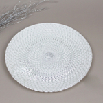 Тарелка 21см «Серебряное кружево»