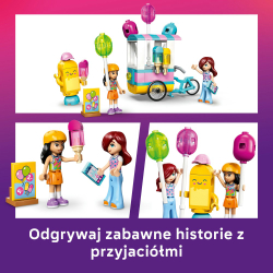 Конструктор LEGO Friends 42692 Стойка с мороженым и шарами арт. 42692 107 дет — фото 9