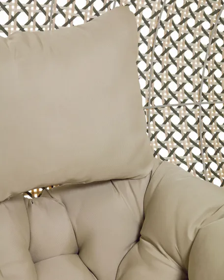 Подвесное кресло-кокон Cira, зеленое