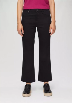 Cropped Jeans / Regular Fit / Mid Rise / Flared Leg