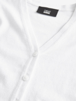 Кардиган школьный с карманами для девочки Next M82-237, Белый