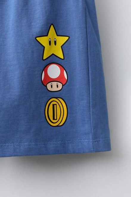 ZARA ПИЖАМА SUPER MARIO BROS ©, СИНИЙ