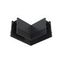 Коннектор для магнитных треков угловой Nowodvorski Lvm Horizontal Black 10158