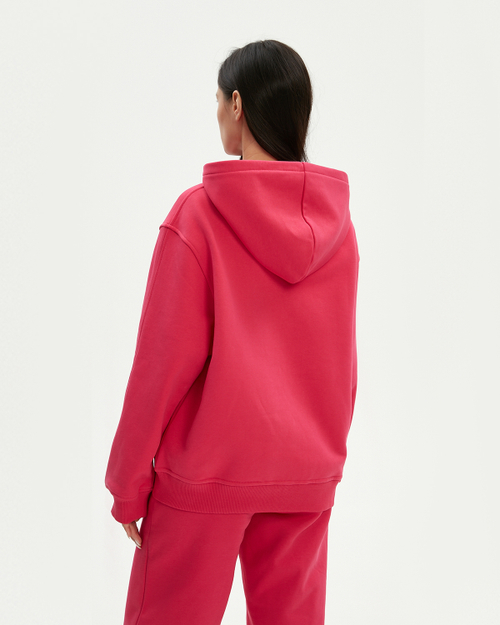 Худи boyfriend на молнии