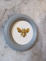 Панно 18 см. насекомые на стену для интерьера Пчела